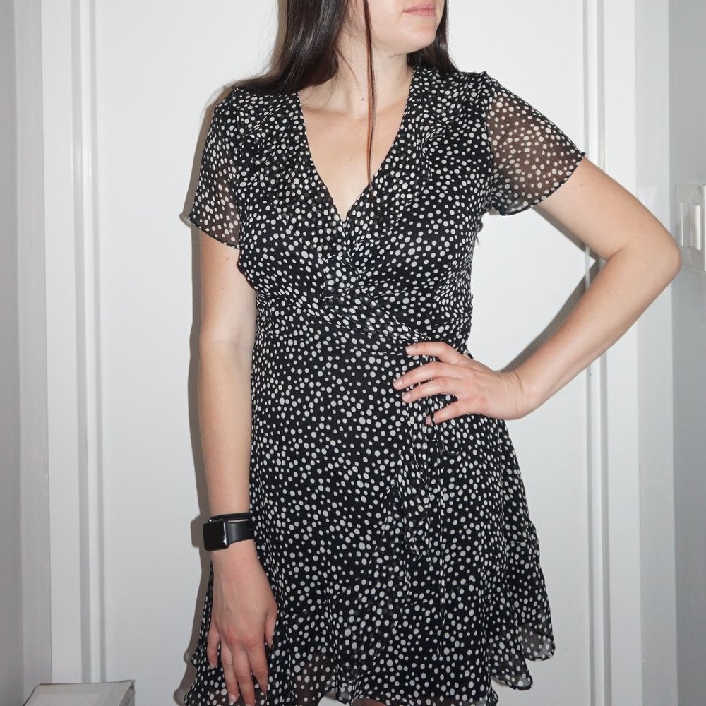 Polka Dot Mini Dress